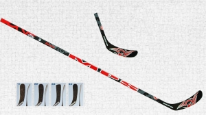 Eishockeystock MPS Flash Attack red black